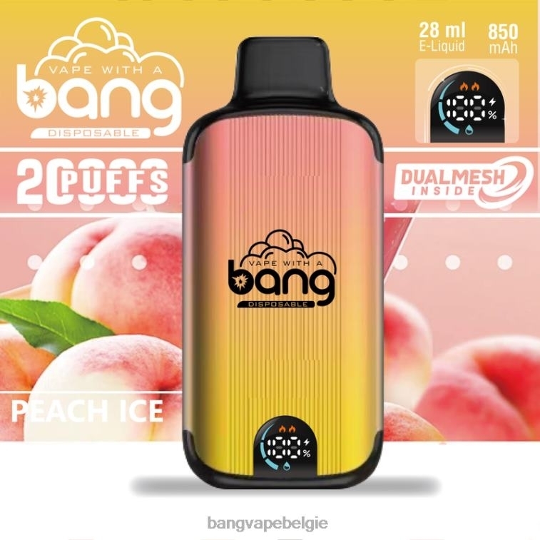 Bang Vape Digital Smart Screen 20000 trekjes wegwerpbaar 4FB4R3 - Vape Gang Antwerpen