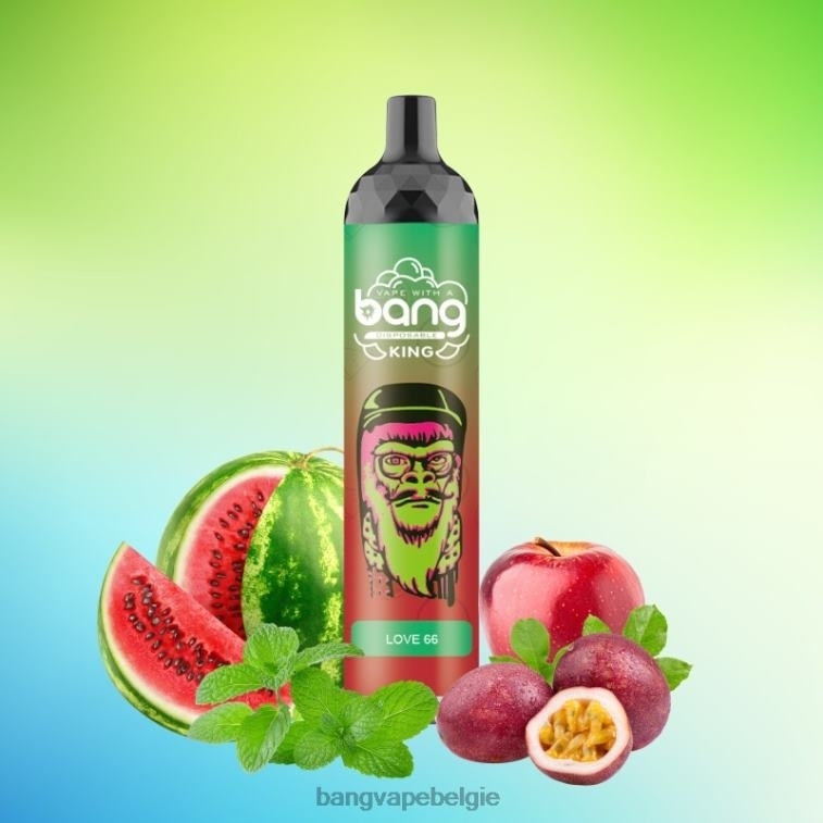 Bang Vape King 6000 trekjes 5% nic oplaadbaar type-c wegwerpbaar 4FB4R8 - Bang Vape Flavors