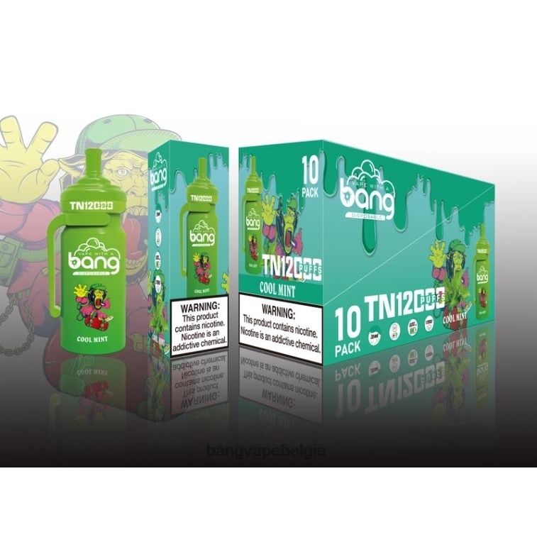 Bang Vape TN12000 pod met mesh-spoel wegwerpbaar 4FB4R5 - Vape Gang Flavors