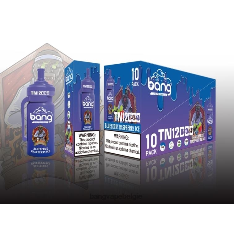 Bang Vape TN12000 pod met mesh-spoel wegwerpbaar 4FB4R5 - Vape Gang Flavors