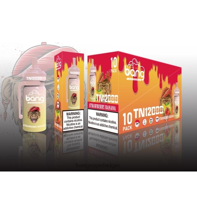 Bang Vape TN12000 pod met mesh-spoel wegwerpbaar 4FB4R5 - Vape Gang Flavors