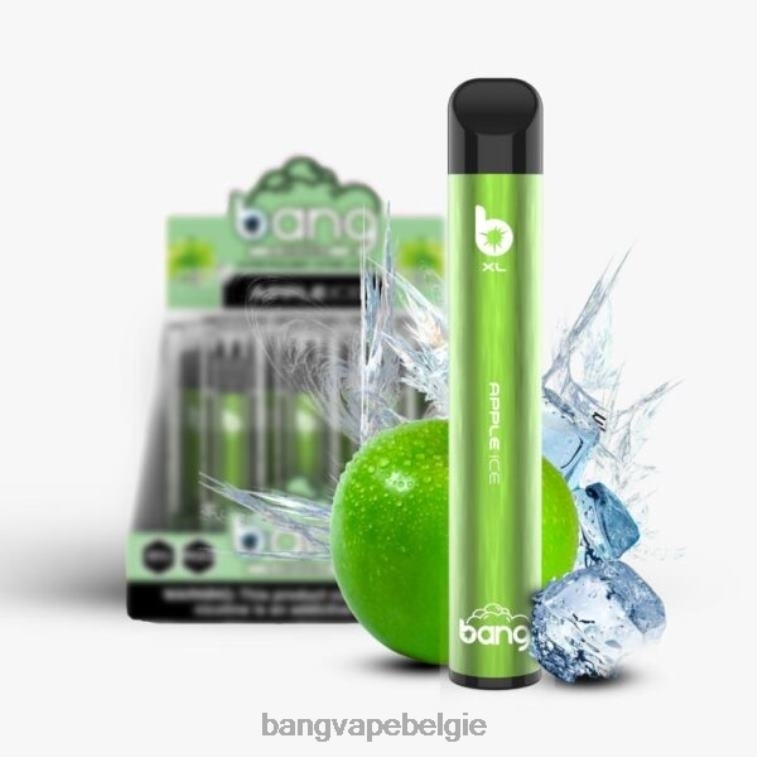 Bang Vape XL wegwerpbaar appel ijs 4FB4R27 - Bang Box Vape Review