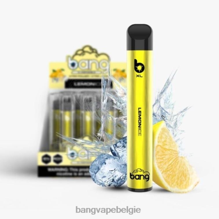 Bang Vape XL wegwerpbaar citroen ijs 4FB4R30 - Vape Gang België