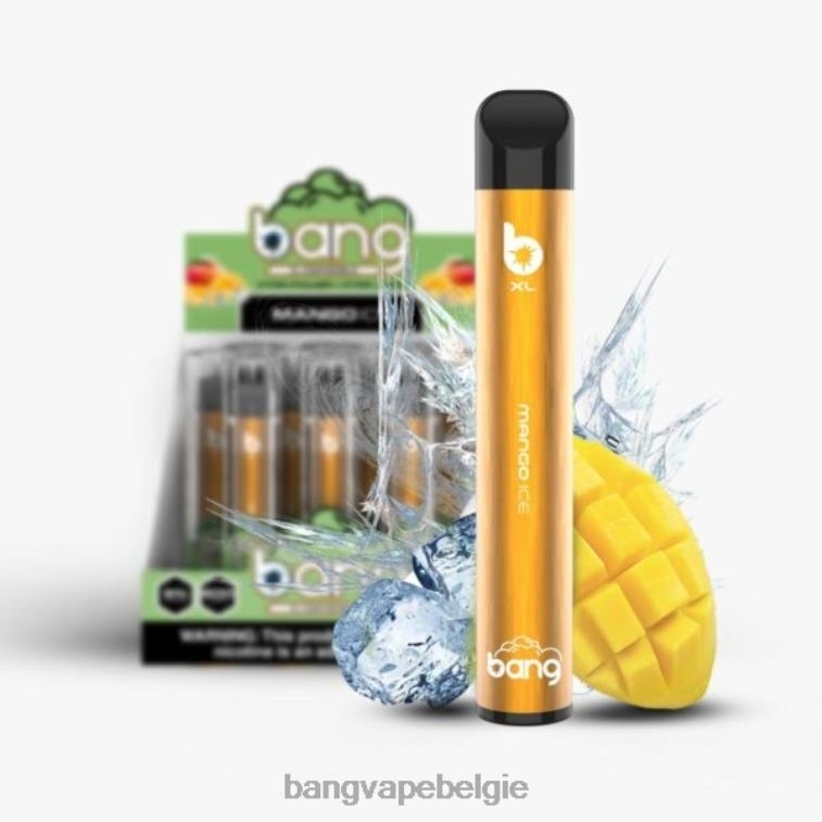 Bang Vape XL wegwerpbaar mango-ijs 4FB4R31 - Bang Vape België
