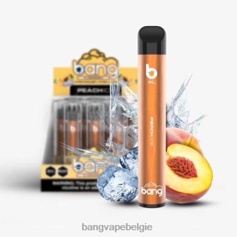 Bang Vape XL wegwerpbaar perzik ijs 4FB4R33 - Vape Gang Antwerpen