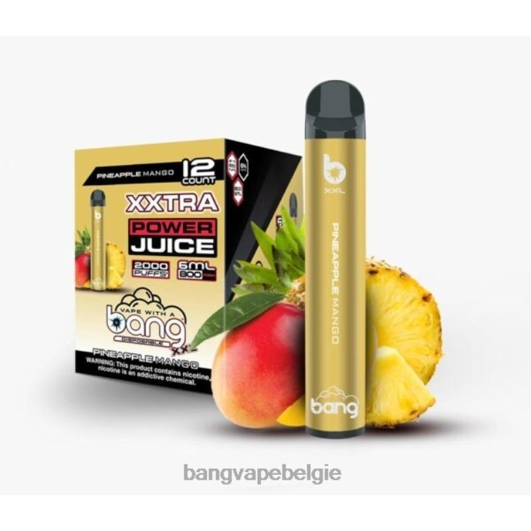 Bang Vape XXL 2000 trekjes ananas-mango 4FB4R21 - Bang Vape België