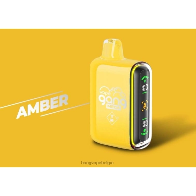 Vape Gang MEGA 20.000 pufjes wegwerpvape (doos van 5) amber 4FB4R50 - Vape Gang België
