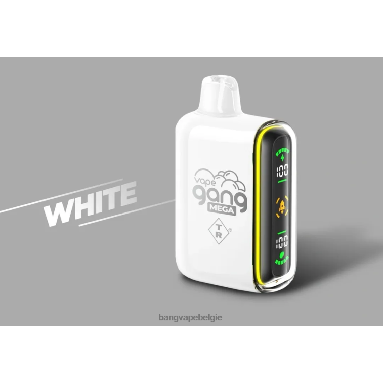 Vape Gang MEGA 20.000 pufjes wegwerpvape (doos van 5) wit 4FB4R60 - Bang Vape Flavors